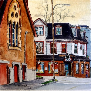 Queen and Morris Streets, Halifax $30.00 (8 x 10 inches in size)