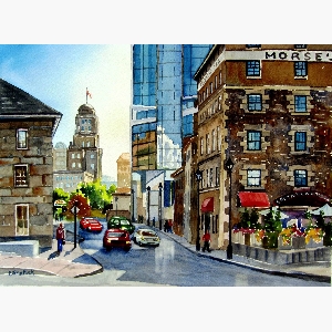 Spanning the Centuries, Upper Water Street. $30.00 (8 x 10 inches in size)