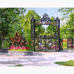 The Garden Gates, Halifax $30.00 (8 x 10 inches in size)