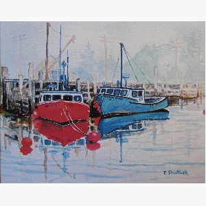 Morning Mist, South Shore , Nova Scotia $30.00 (8 x 10 inches in size)