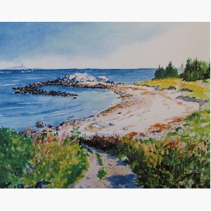 Crystal Crescent Beach, Nova Scotia $30.00 (8 x 10 inches in size)