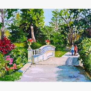Break Time in Public Gardens, Halifax $30.00 (8 x 10 inches in size)