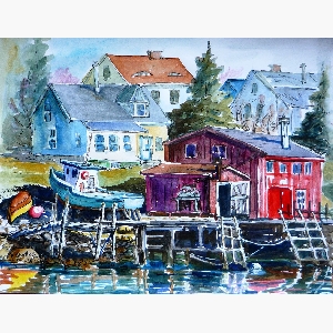 Herring Cove, Nova Scotia $30.00 (8 x 10 inches in size)